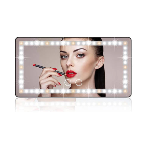 Espejo LED para Carro de Maquillaje